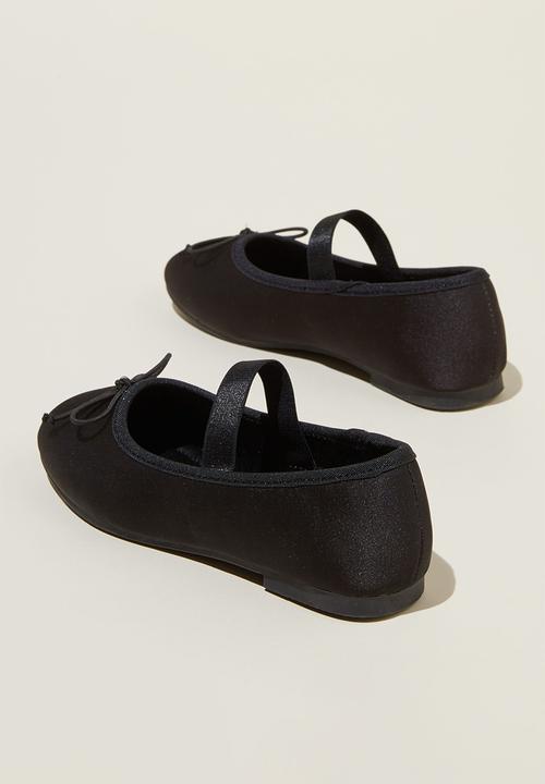 Cotton On - Olivia ballet flat - black satin