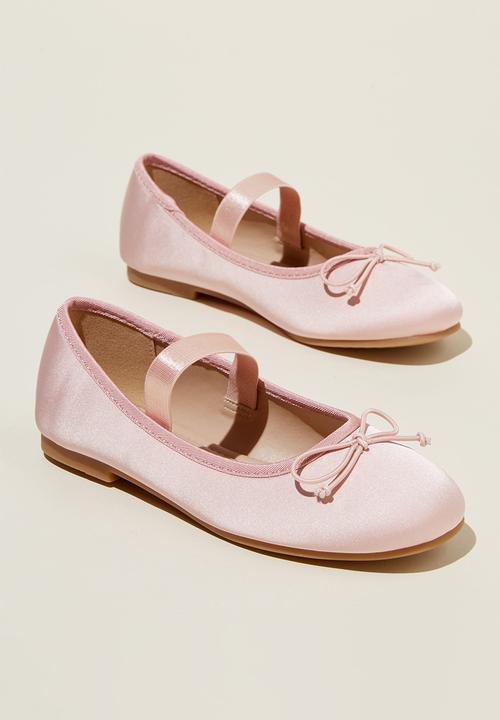 Cotton On - Olivia ballet flat - blush pink satin