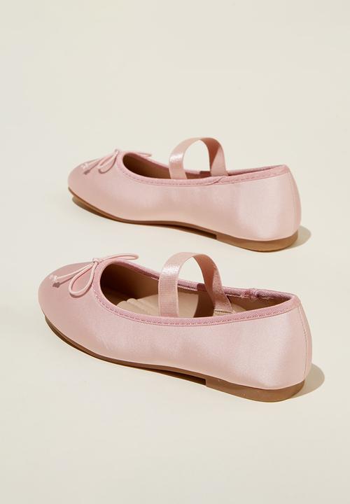 Cotton On - Olivia ballet flat - blush pink satin