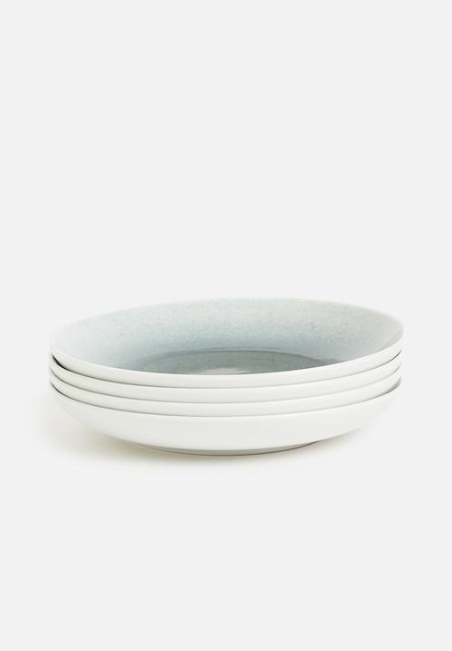 Galateo - GALATEO - Ombre Black Side Plate Set of 4