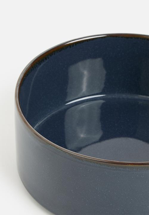 Omada - Flat Stackable Stackable Salad Bowl Blue