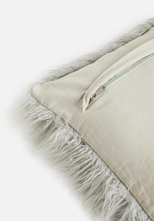 Sixth Floor - Fez cushion cover - Grey