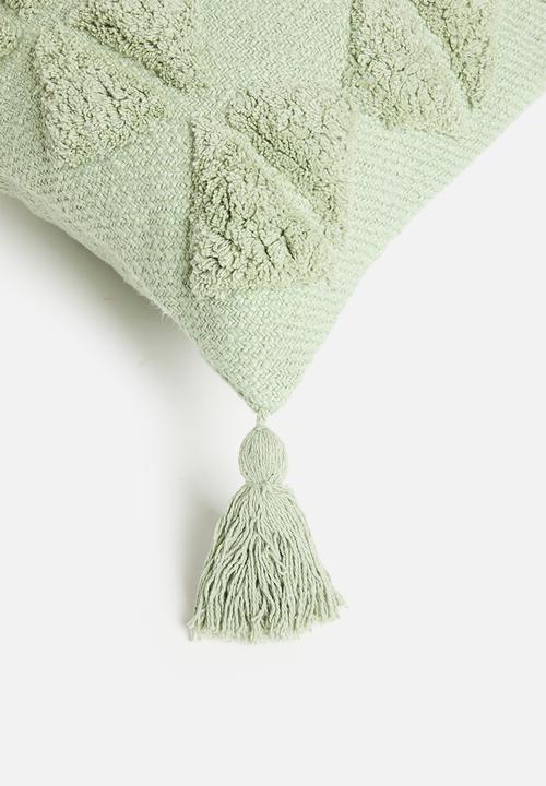 Sixth Floor - Kano cushion cover - green