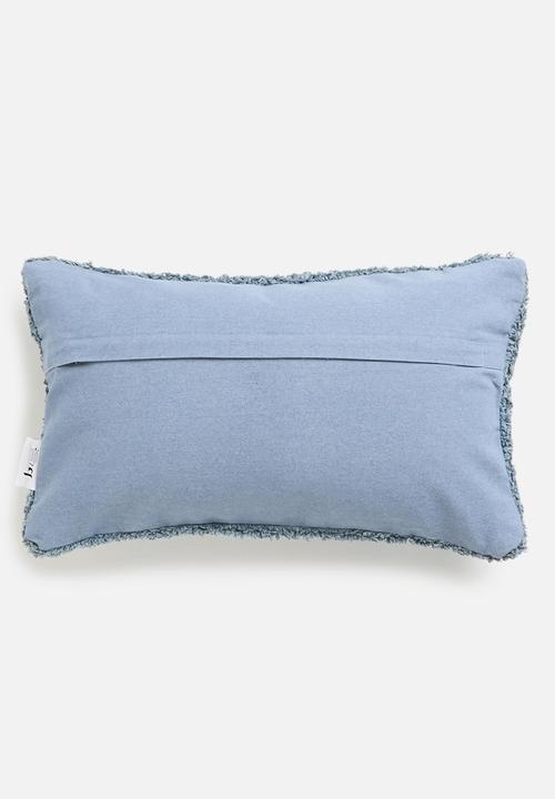 Sixth Floor - Mombasa cushion cover - blue