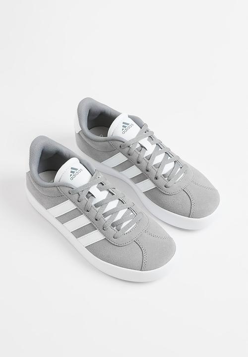 adidas Performance - Vl Court 3.0 K - Grey Three/Ftwr White/Grey Two