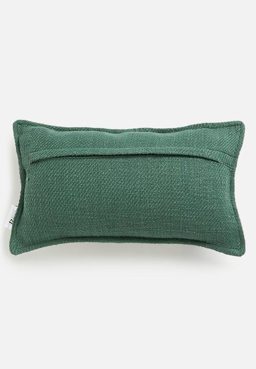 Sixth Floor - Conakry Washed Cushion Cover - Green