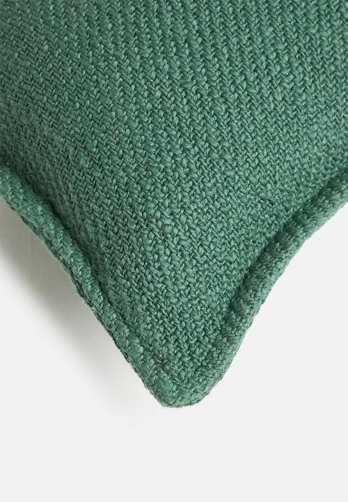 Sixth Floor - Conakry Washed Cushion Cover - Green