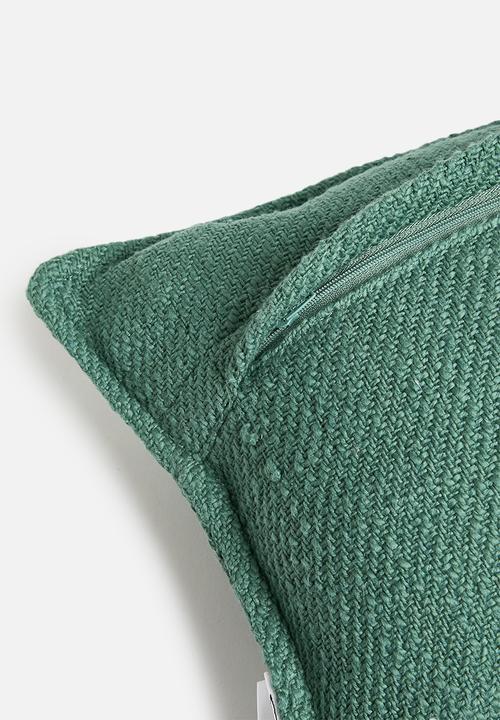 Sixth Floor - Conakry Washed Cushion Cover - Green