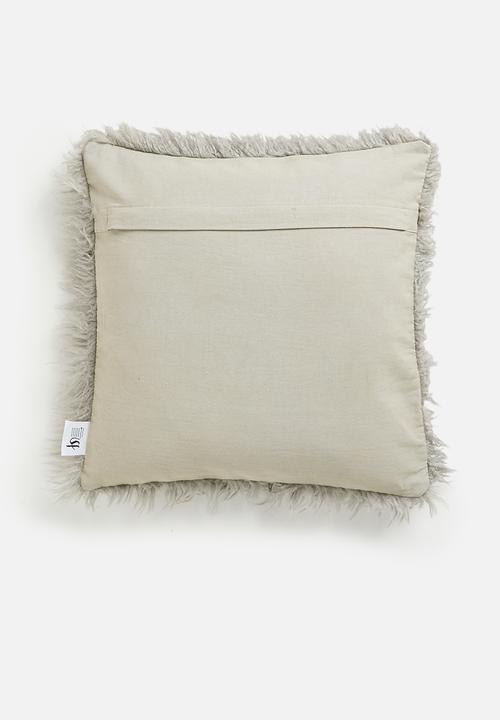 Sixth Floor - Fez cushion cover - Grey