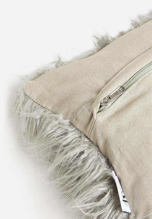 Sixth Floor - Fez cushion cover - Grey
