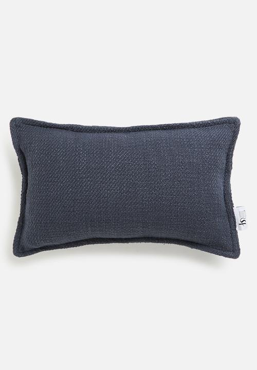Sixth Floor - Conakry Washed Cushion Cover - Charcoal