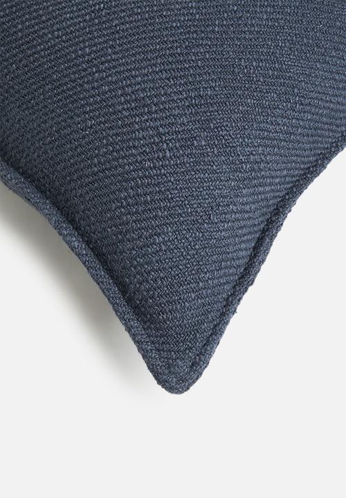 Sixth Floor - Conakry Washed Cushion Cover - Charcoal