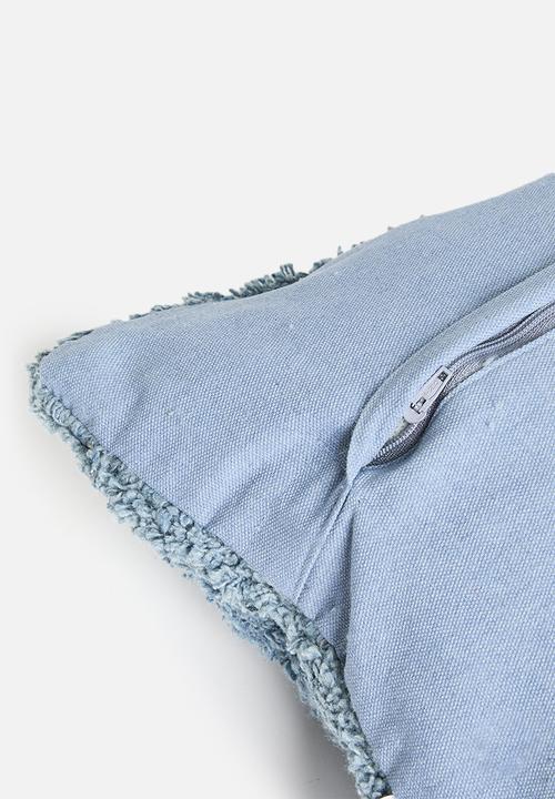 Sixth Floor - Mombasa cushion cover - blue