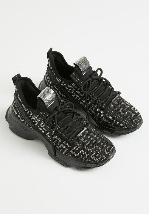 Steve Madden - Max-out sneaker - black & silver