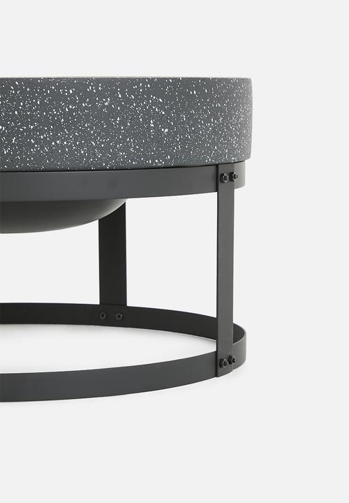 H&S - Nodi fire bowl - Black