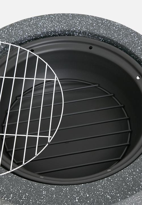 H&S - Nodi fire bowl - Black