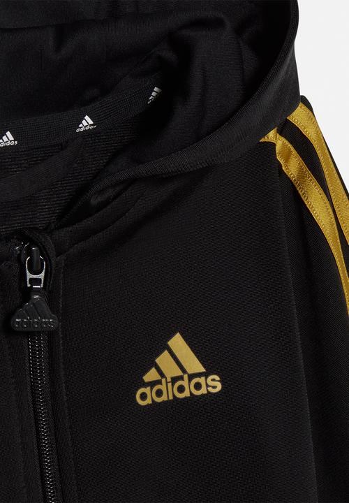 adidas Performance - I 3S Shiny Ts - Black & Gold Met