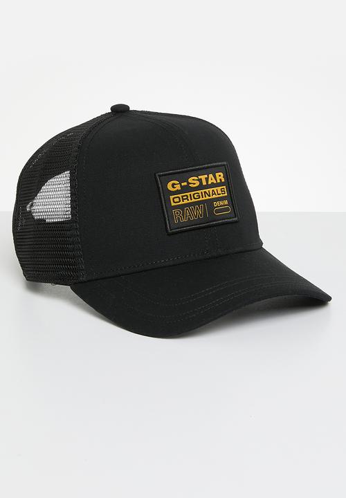 G-STAR - Embro baseball trucker cap - dark black