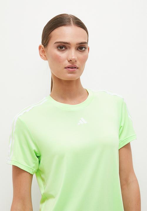 adidas Performance - Tr-Es 3S T - Semi Green Spark & White