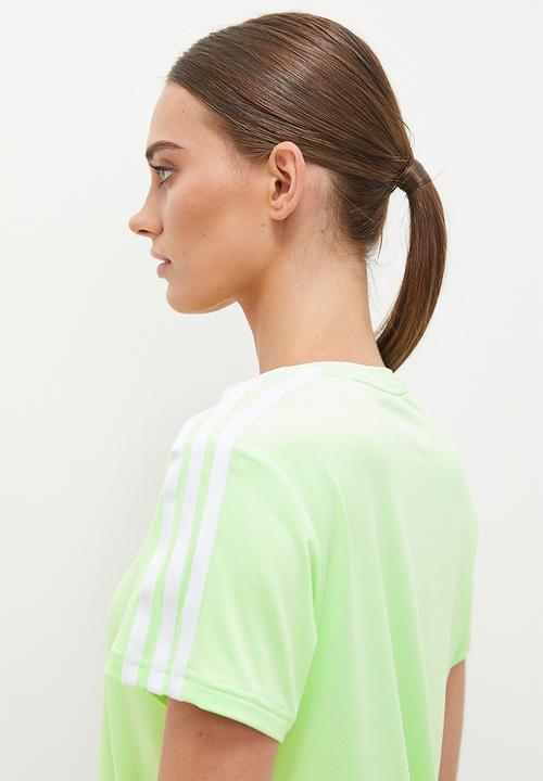 adidas Performance - Tr-Es 3S T - Semi Green Spark & White
