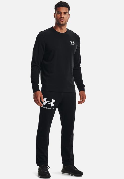 Under Armour - UA Rival Terry LC Crew - Black