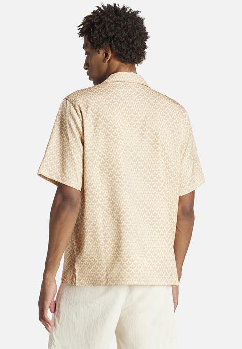 adidas Originals - Mono satin shirt - tan