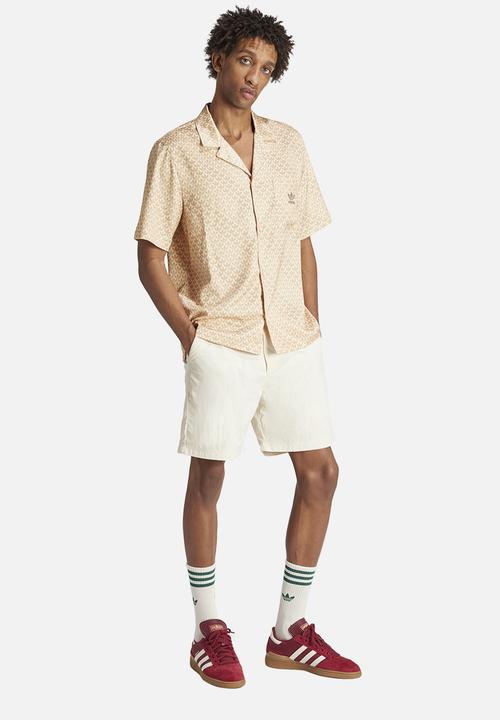 adidas Originals - Mono satin shirt - tan
