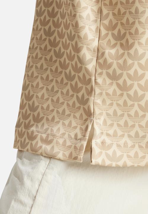 adidas Originals - Mono satin shirt - tan