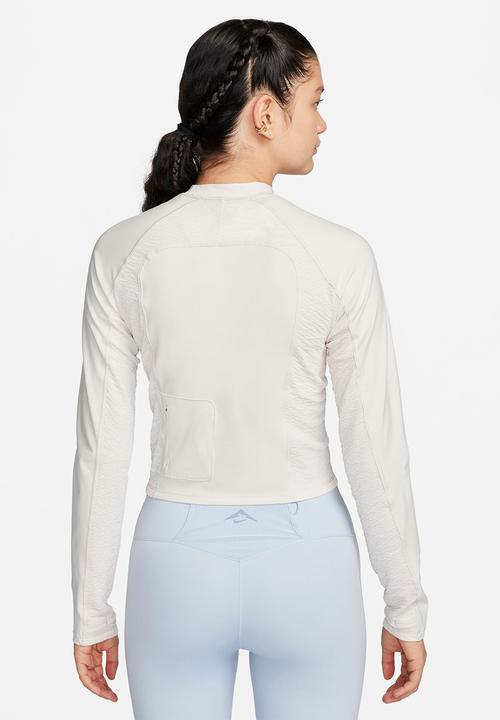 Nike - Nike Trail Women's Dri-FIT Long-Sleeve Running Top - Khaki