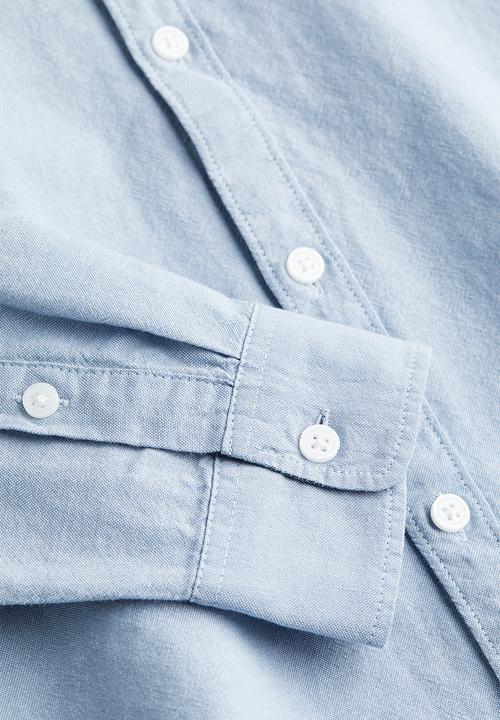 H&M - Cotton shirt - light blue