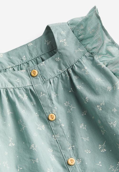 H&M - 2-Piece cotton set - green floral 