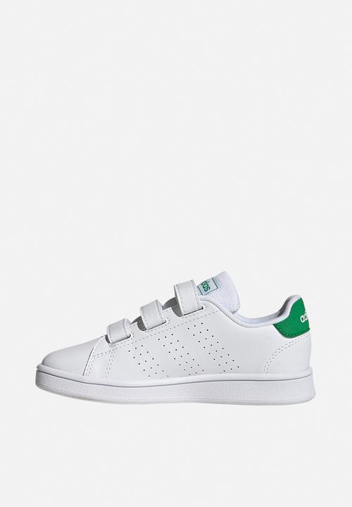 adidas Performance - Advantage cf c - white/green/cblack