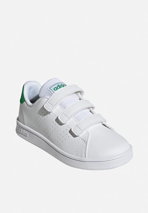 adidas Performance - Advantage cf c - white/green/cblack