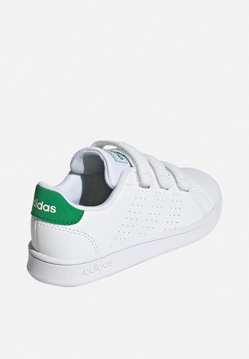 adidas Performance - Advantage cf c - white/green/cblack