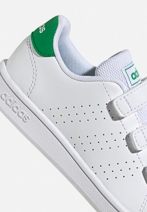 adidas Performance - Advantage cf c - white/green/cblack