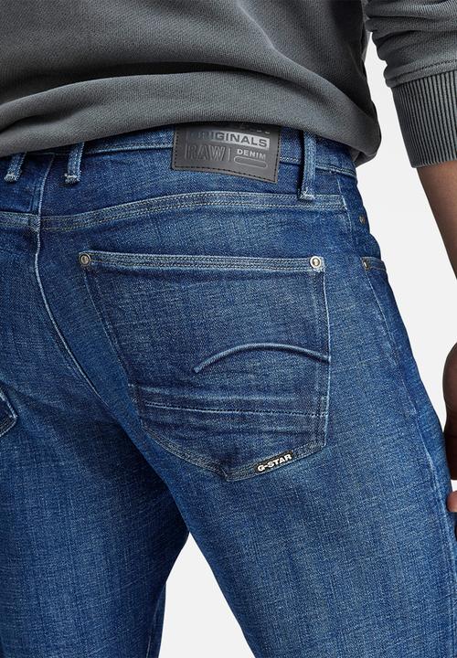 G-STAR - Revend fwd skinny blueshore superstretch  - faded blue copen