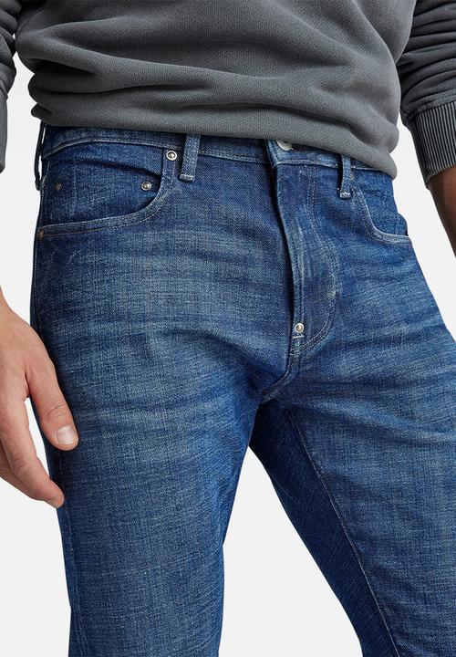 G-STAR - Revend fwd skinny blueshore superstretch  - faded blue copen
