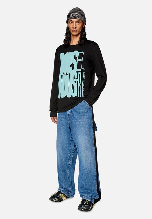 Diesel  - T-diegor-ls-k4 - black