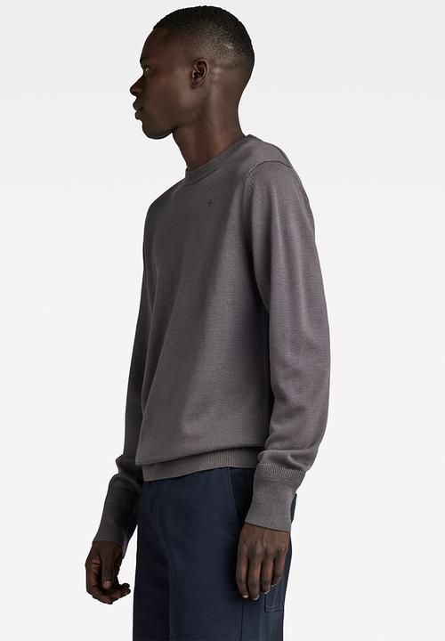 G-STAR - Premium core r knit Washable merino knit - rabbit