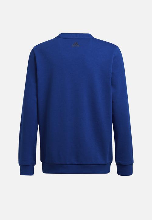 adidas Originals - Logo Sweat - Royblu/Legink