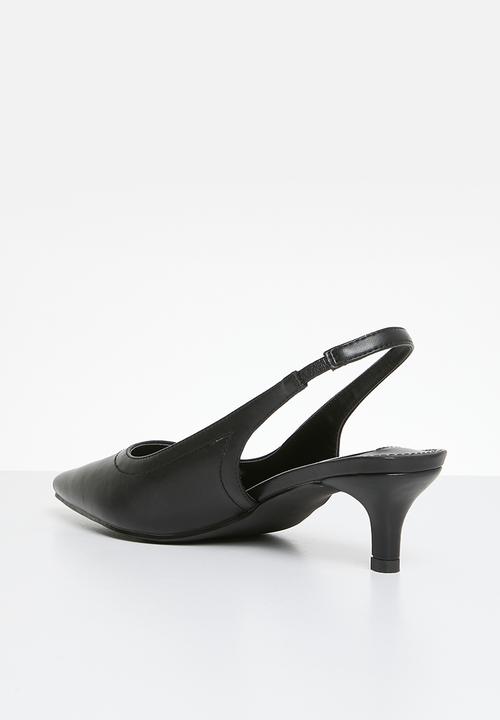 Madison® - Paige slingback court - black