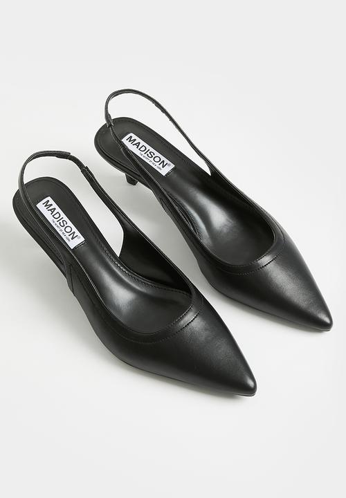 Madison® - Paige slingback court - black