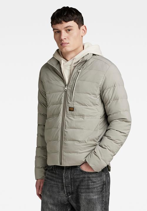 G-STAR - Foundation liner jkt zone stretch lite wr - elephant skin