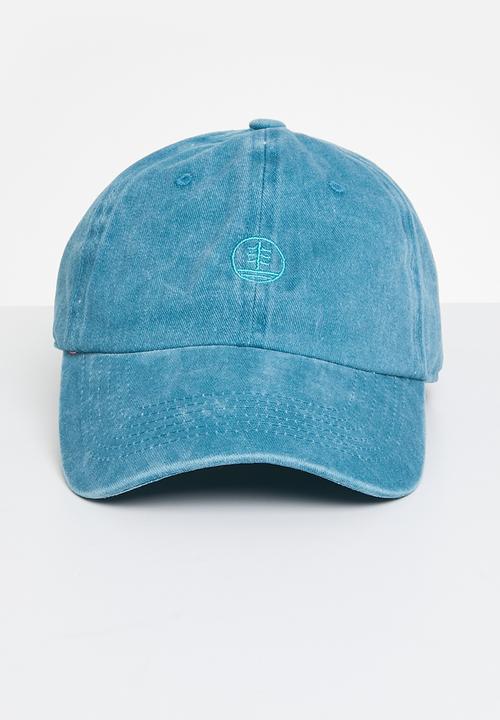 Lark & Crosse - Oliver peak cap - teal