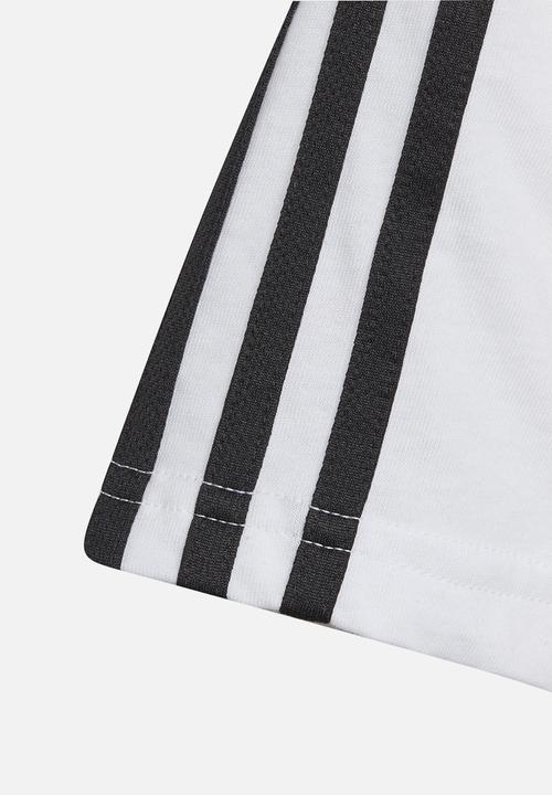 adidas Performance - U 3s tee - white/black