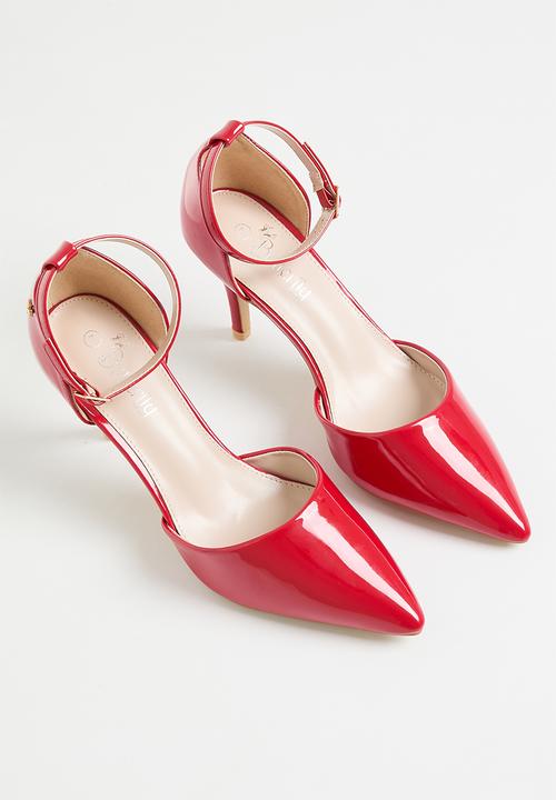 Butterfly Feet - Lexi 8 court - red