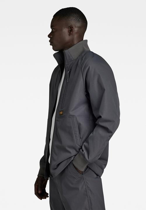 G-STAR - Track overshirt alpha stretch tech r wr - grey asphalt