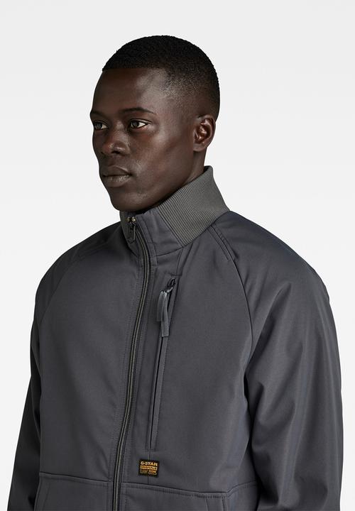 G-STAR - Track overshirt alpha stretch tech r wr - grey asphalt