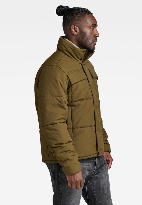 G-STAR - Foundation pdd jkt hide nylon r wr - dark olive