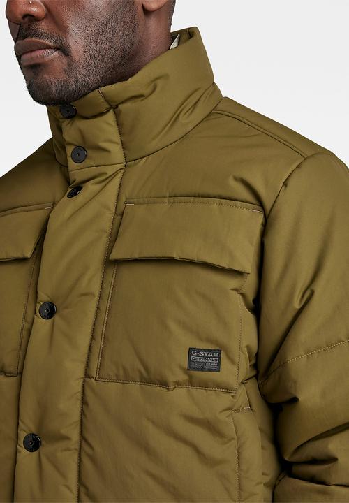 G-STAR - Foundation pdd jkt hide nylon r wr - dark olive